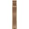 Ekena Millwork 5 1/2-in W x 28-in D x 28-in H Funston Trad Rough Cedar Woodgrain TimberThane Outlooker, Primed Tan OUTUR055X28X28FST04RCPR - alternate 2